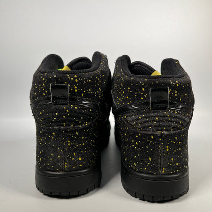 Nike Dunk High Yellow Splatter (2009) Size 8.5 USED s18760