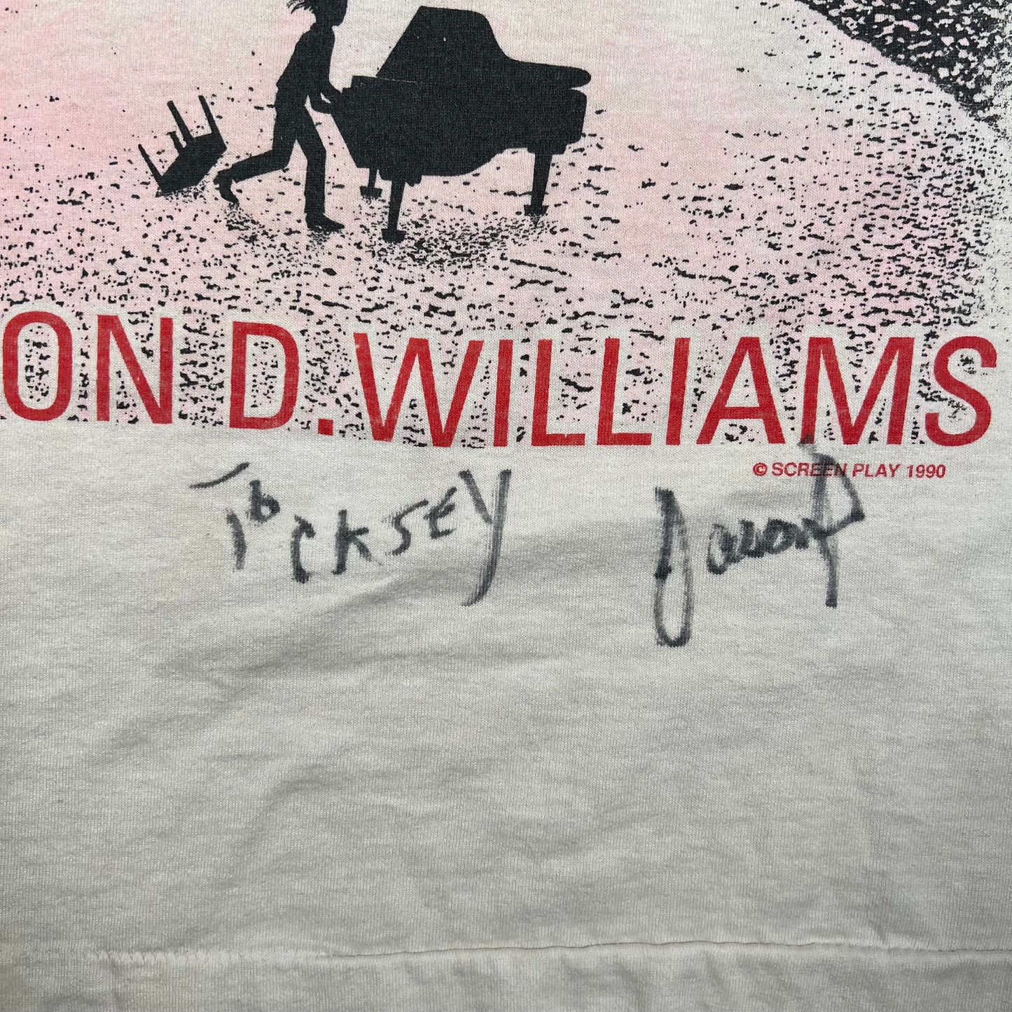 1990 Jason D. Williams Western Tee Size Medium USED v19172