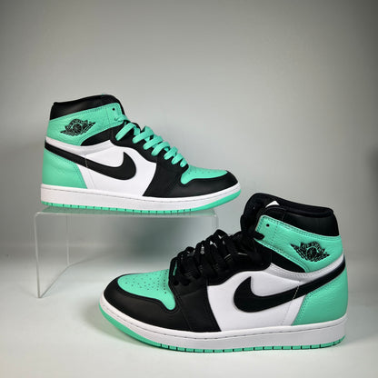 Jordan 1 High Green Glow (2024) Size 10.5 USED s22145