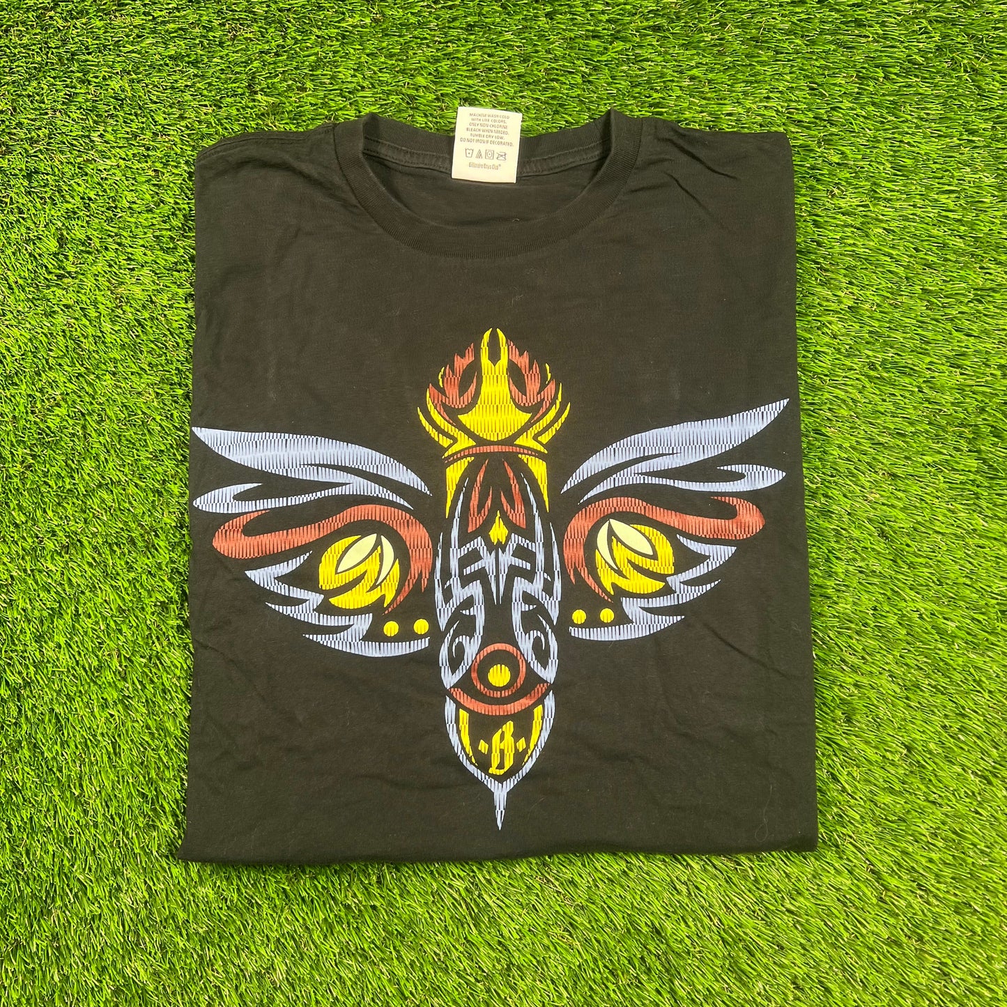 Billionaire Boys Club Glass Bird Black Tee Size XL USED v18260