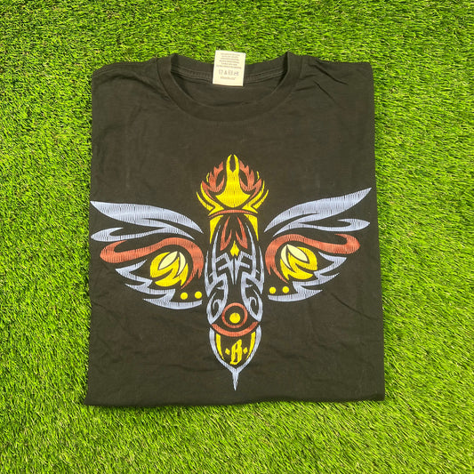 Billionaire Boys Club Glass Bird Black Tee Size XL USED v18260