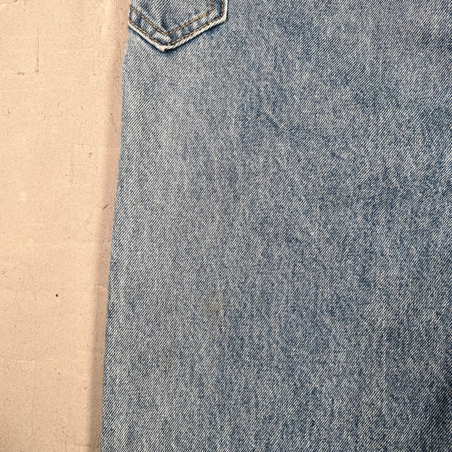Akimbo Double Knee Workwear Blue Jeans Size 29x32 USED x17204