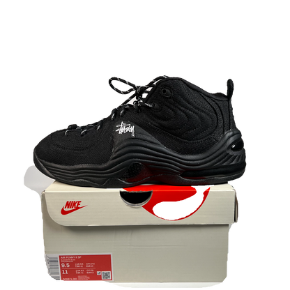 Nike Air Penny 2 Stussy Black (2022) Size 9.5 USED s22791