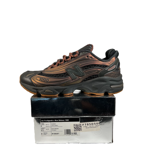 New Balance 1000 Joe Freshgoods When Things Were Pure Black Ice (2024) Size 8 USED s22216