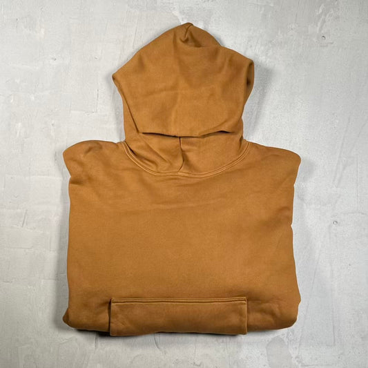 Yeezy Gap Brown Double Layer Hoodie Size Medium NEW x18893