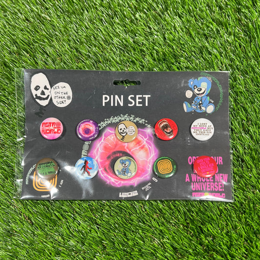 Travis Scott Astro World Pin Set NEW x14543