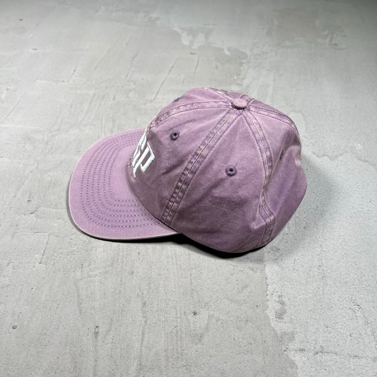GV Gallery RSP George Washed Purple Snap Back Hat USED x18281