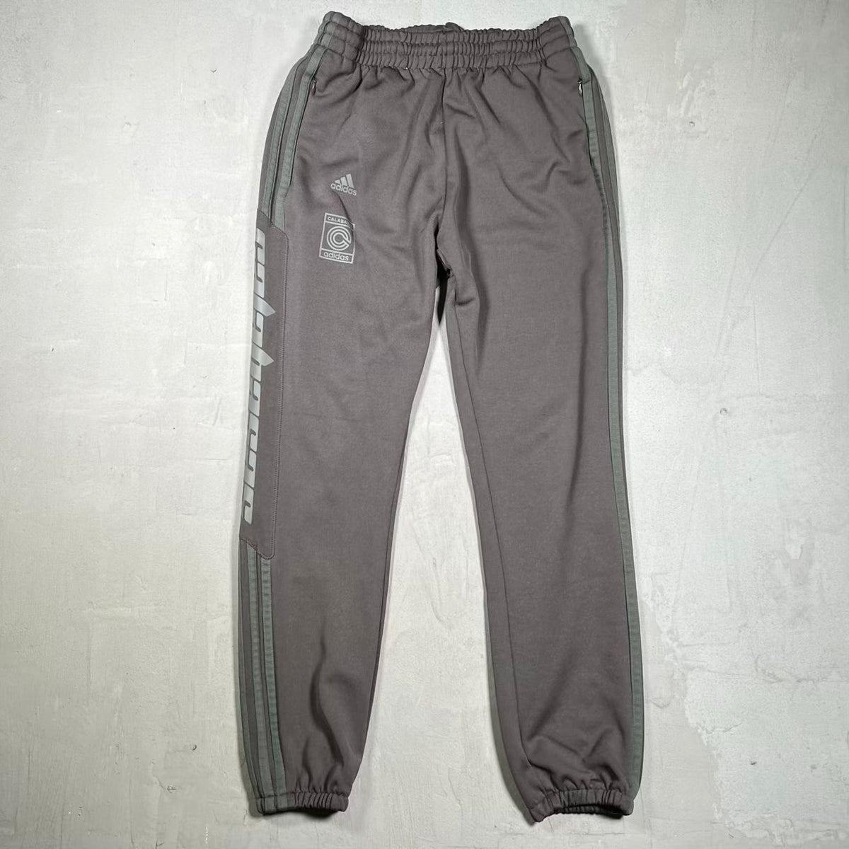 Adidas Calabasas Brown Track Sweatpants Size Small USED x18377