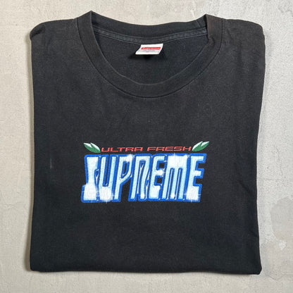 Supreme Ultra Fresh Black Tee (2020) Size Medium USED x17651