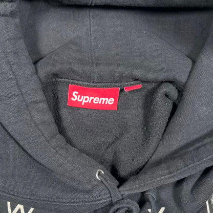 Supreme Champions Studded Black Hoodie (2024) Size Large USED x18948