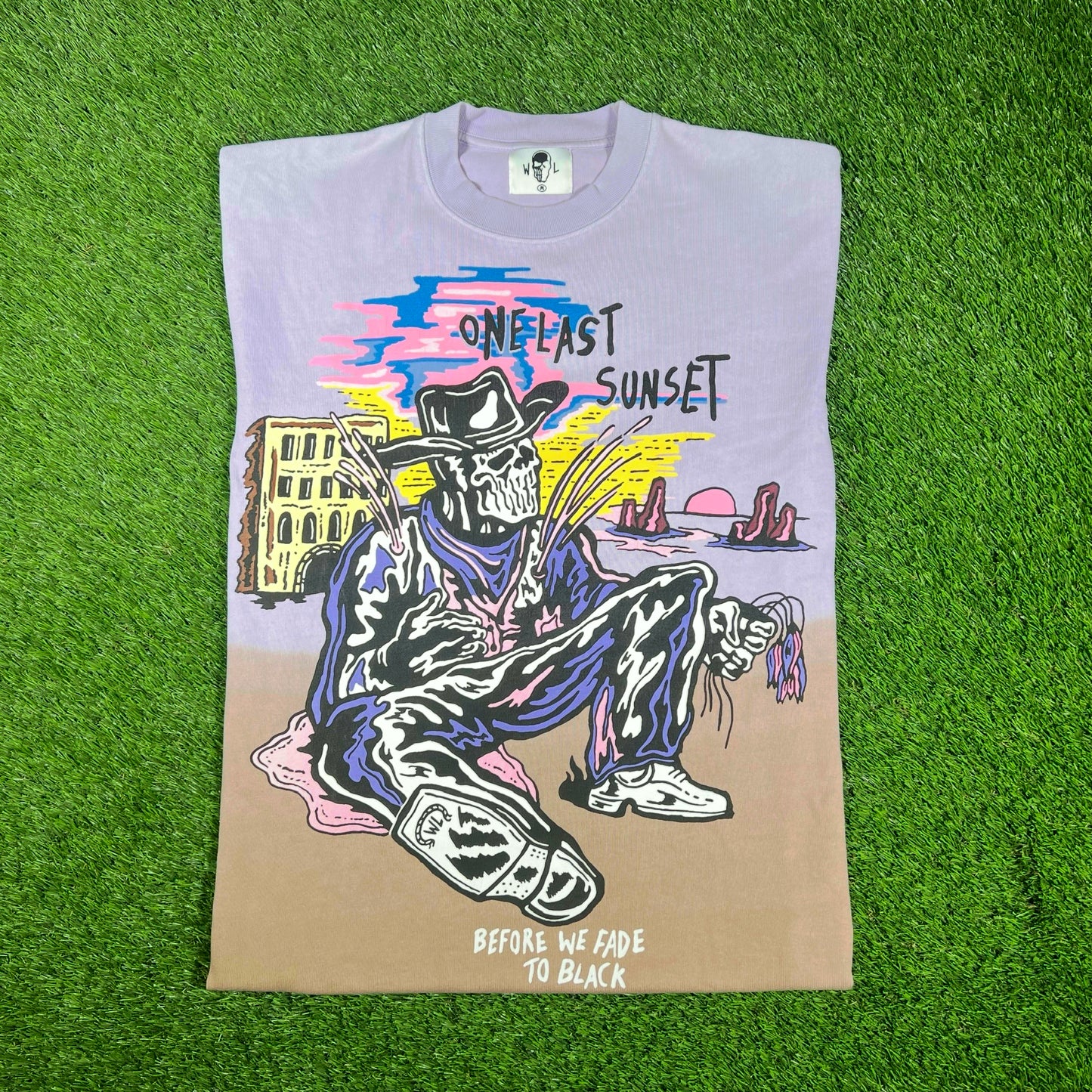 Warren Lotas Before We Fade To Black Tie Dye Tee Size Medium USED x15173