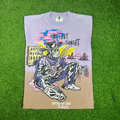 Warren Lotas Before We Fade To Black Tie Dye Tee Size Medium USED x15173