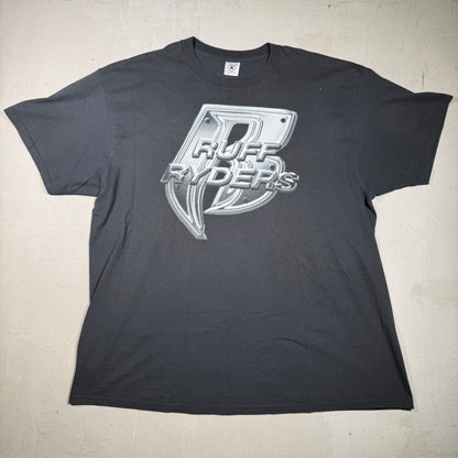 2000 Ruff Ryders Tour Black Tee Size XXL USED v17156