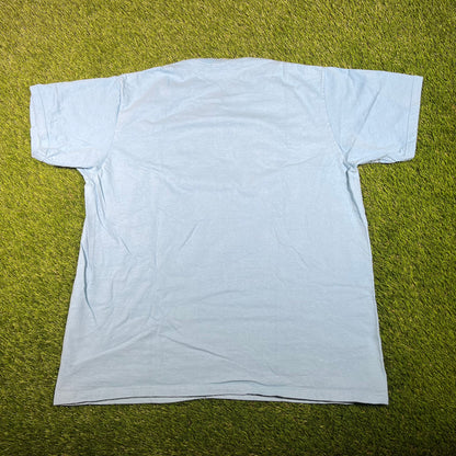Supreme Bright Blue New York Tee (2023) Size XL USED x15856
