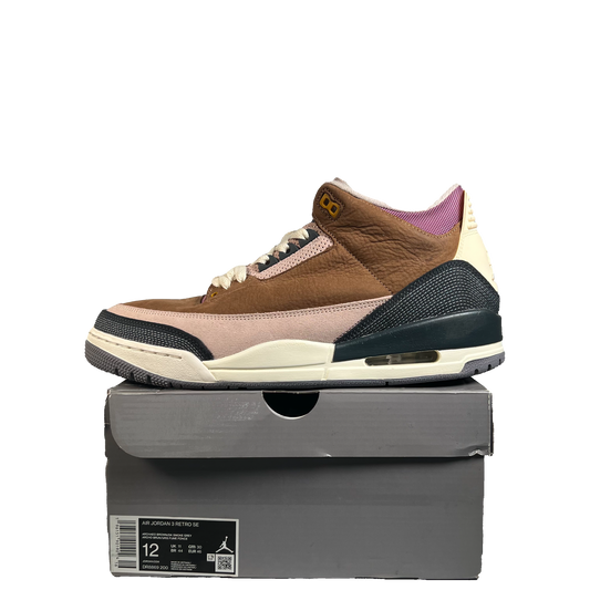 Jordan 3 Winterized Archaeo Brown (2022) Size 12 USED s21174