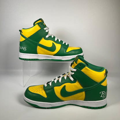 Nike SB Dunk High Supreme By Any Means Brazil (2022) Size 10 USED s17897