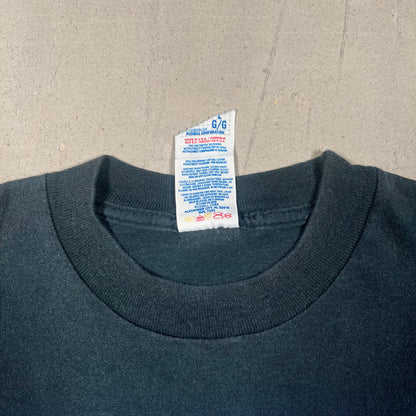 1997 Laconia "Rally Week" Black Biker Tee Size Large USED v19193