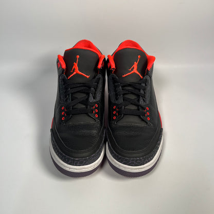 Jordan 3 Crimson (2012) Size 8.5 USED s17608