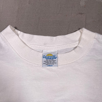 1990s Space and Rocket Center White Tee Size Medium USED v18903