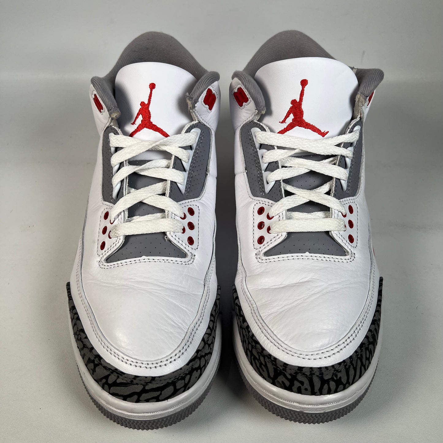 Jordan 3 Fire Red (2022) Size 8 USED s22318