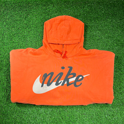 CPFM Nike Orange Shoebox Hoodie (2021) Size XXL USED x16411