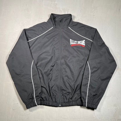 Vale Dreams Sports Dept Black Zip Up Jacket Size Large USED x17562