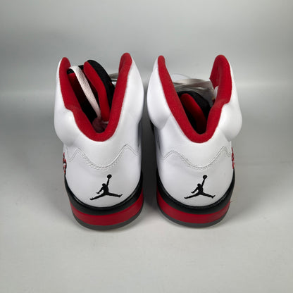 Jordan 5 Fire Red Black Tongue (2013) Size 11 USED s19149