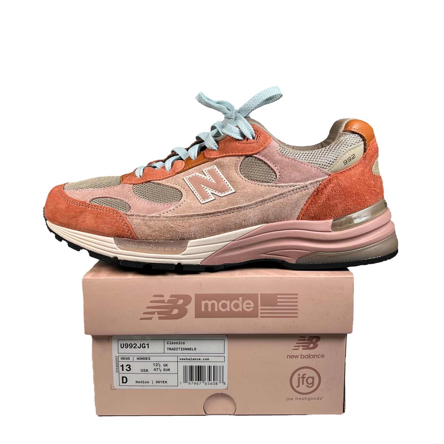 New Balance 992 Joe Freshgoods Aged Well (2024) Size 13 USED s22156