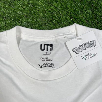 Uniqlo Daniel Arsham Pokemon White Tee Size Medium NEW x14416