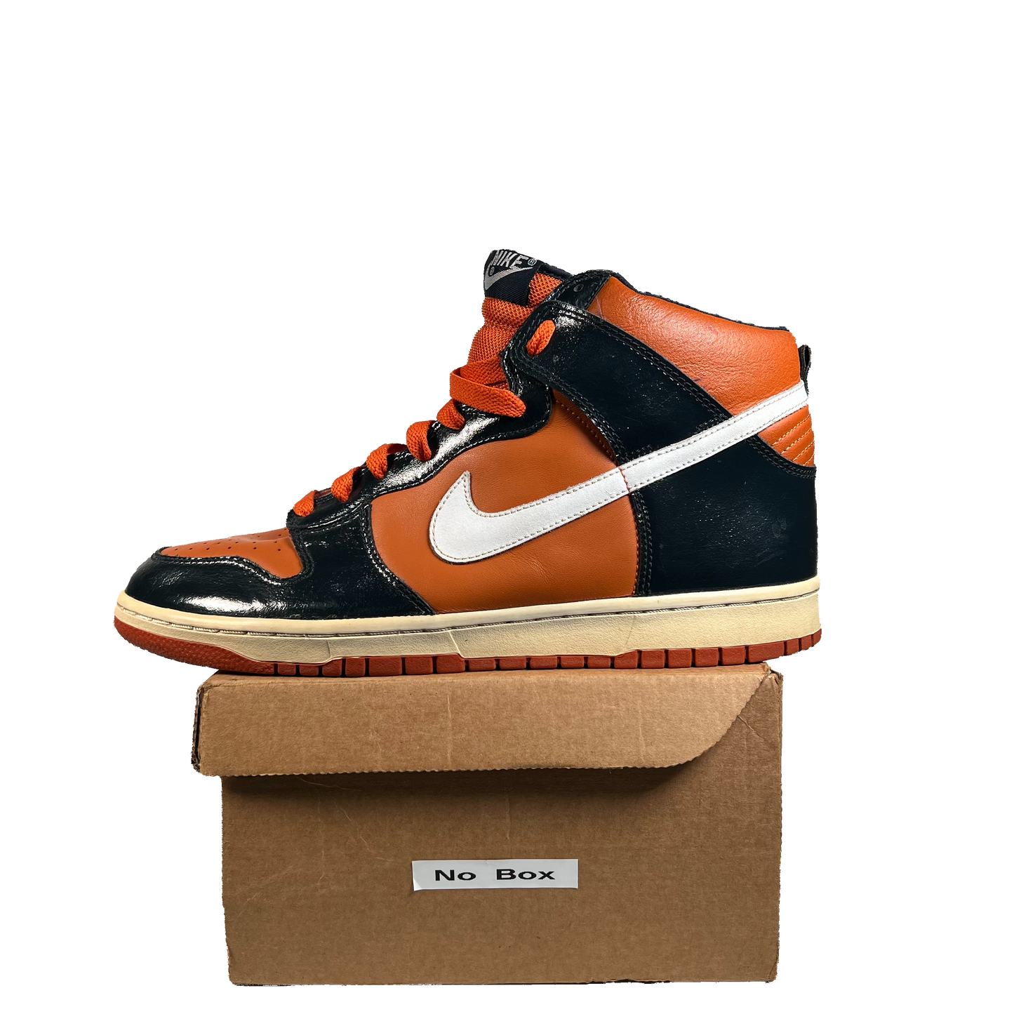Nike Dunk High Mesa Orange (2003) Size 12 USED s20910
