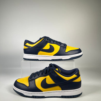Nike Dunk Low Michigan (2021) Size 9.5 NEW s19918