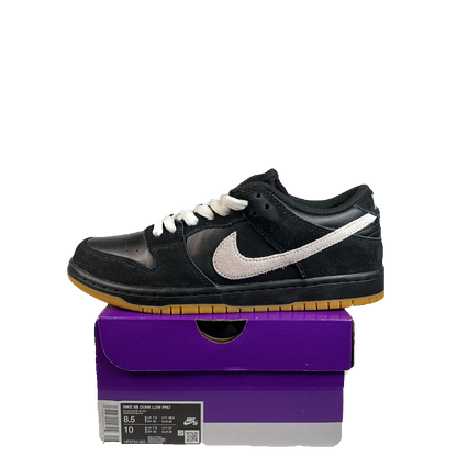Nike Dunk Low Black White Gum (2025) Size 8.5 NEW s22988