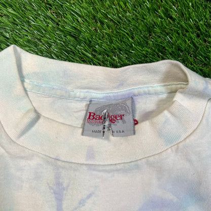 1994 Pink Floyd World Tour Tie Dye Tee Size XL USED v18861