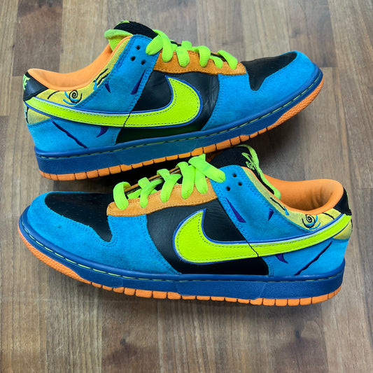 Nike SB Dunk Low Skate or Die 2008 Size 10 USED s16621