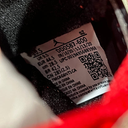 Jordan 5 Raging Bull (2020) Size 10.5 USED s21611