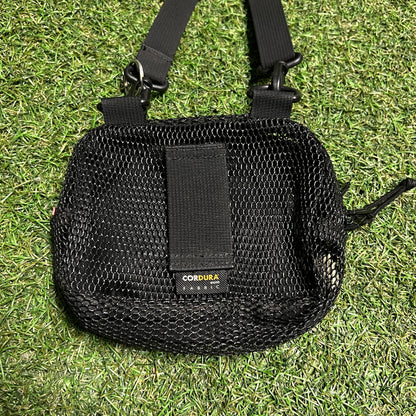 Supreme Small Mesh 2020 Black Shoulder Bag USED x13974