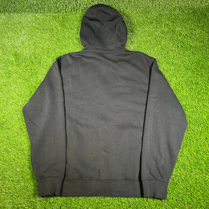 Nike Black Full Zip Hoodie SIze Large USED v16665
