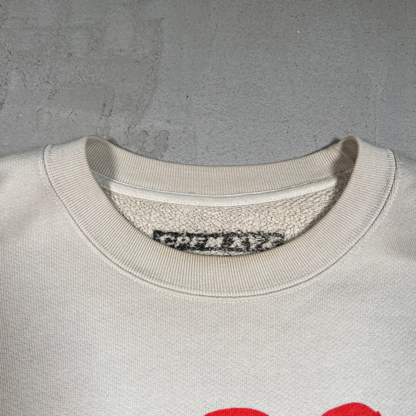 CPFM Kids See Ghost Kanye Cudi I feel Ghosts Tan Crewneck Size Large USED x3041