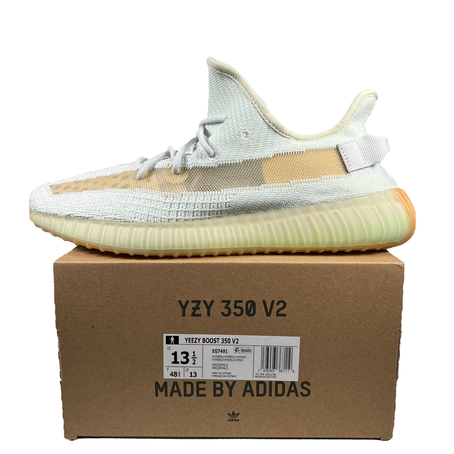 Yeezy 350 Hyperspace (2019) Size 13.5 NEW s19263