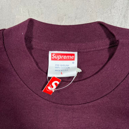Supreme SSUR Top of The World (1999) Rust Purple Tee Size Large NEW x18541