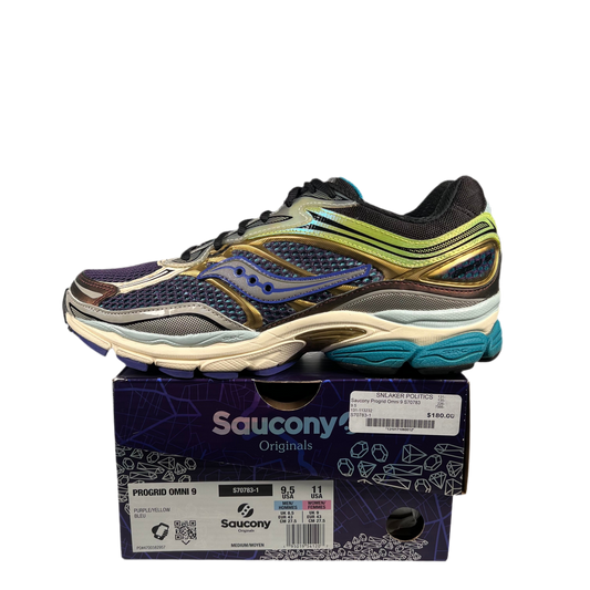 Saucony ProGrid Omni 9 Crystal Cave (2023) Size 9.5 USED s18029