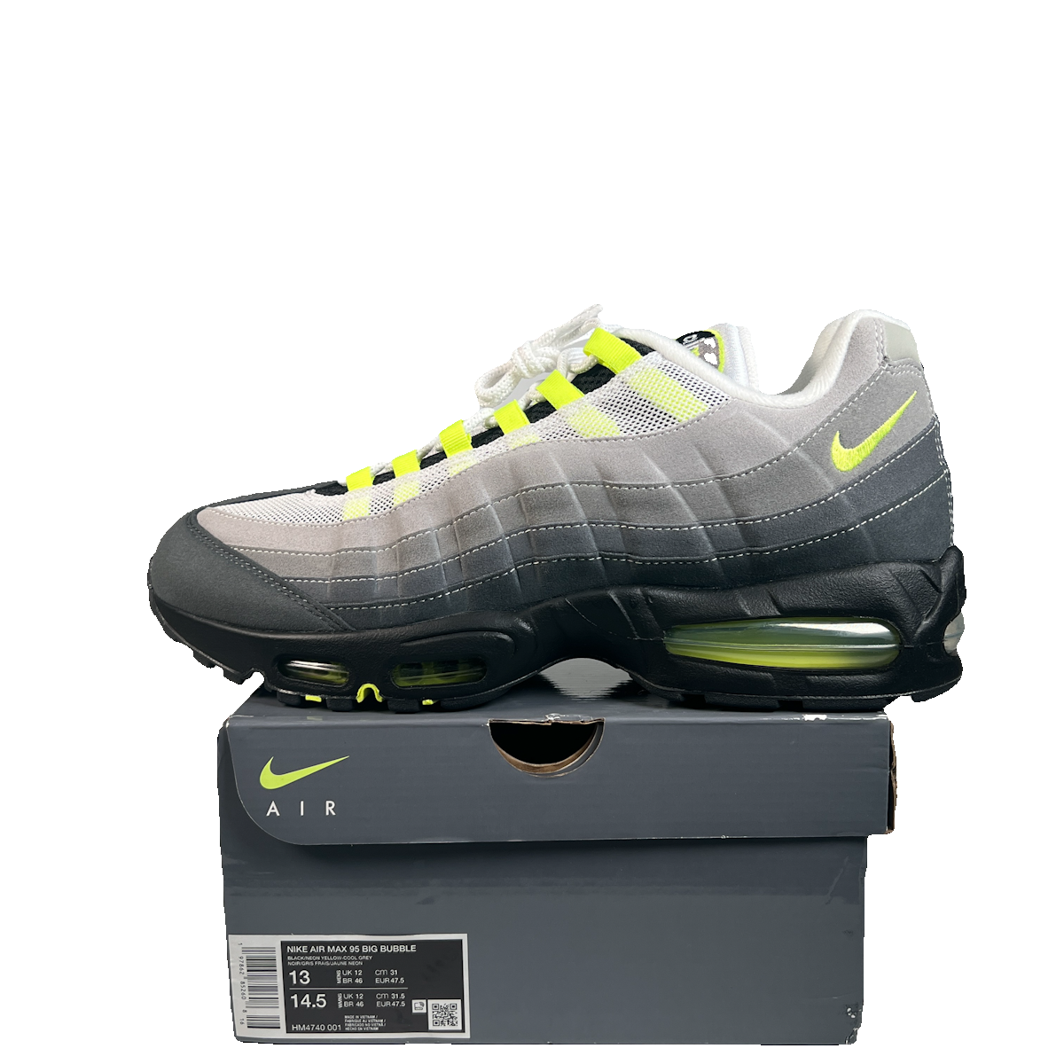Nike Air Max 95 Big Bubble Neon (2025) Size 13 NEW s22842