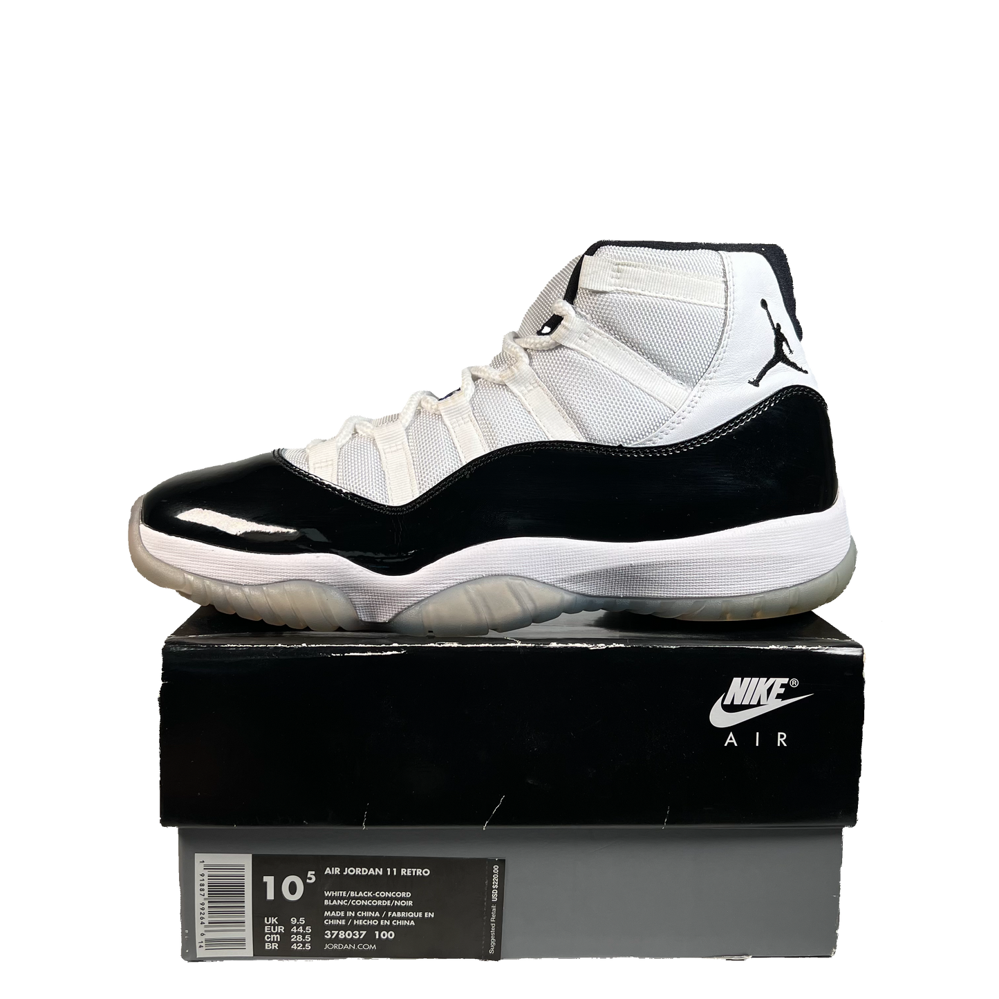 Jordan 11 Concord (2018) Size 10.5 USED s21950