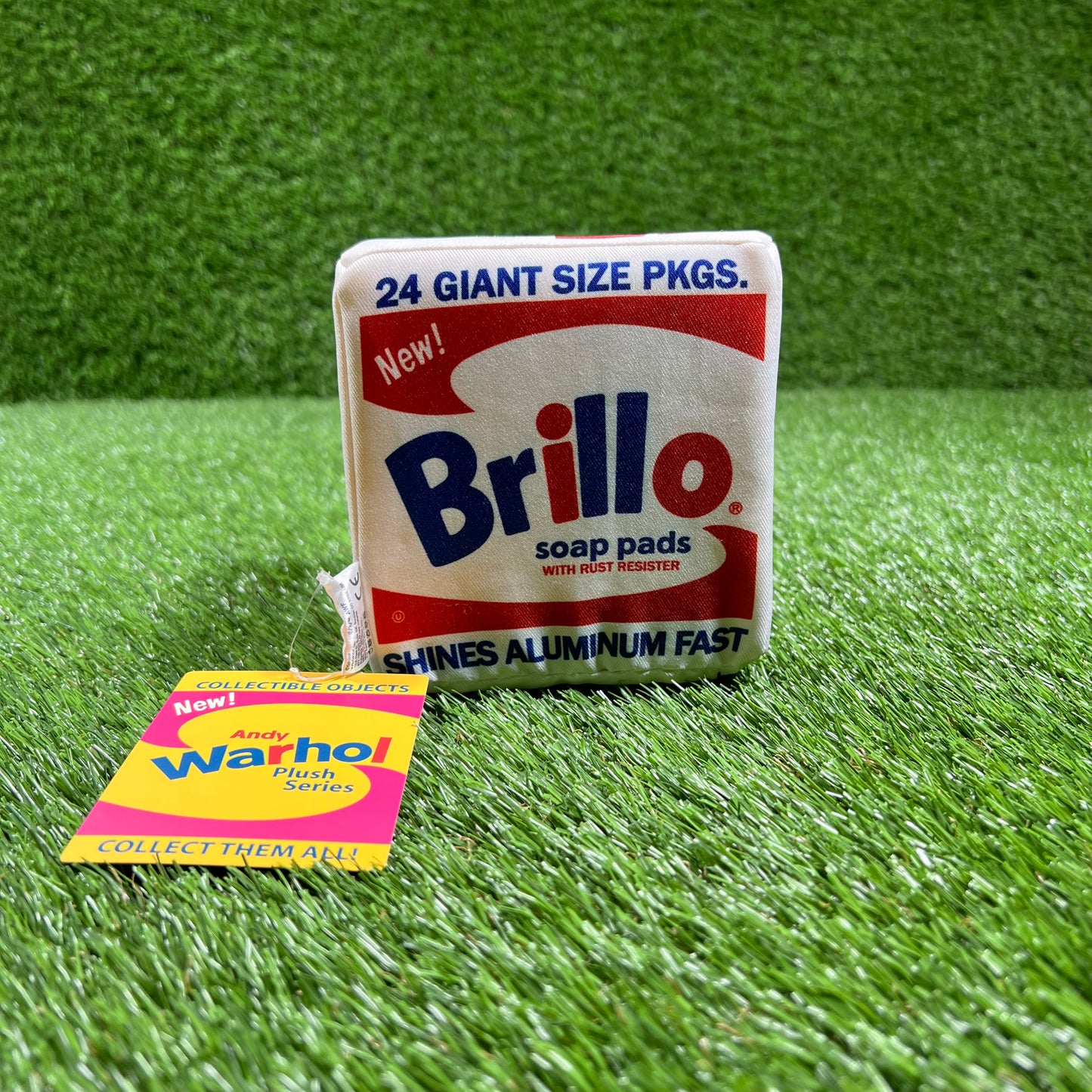 Brillo Soap Pads Andy Warhol Kidrobot Plush NEW x14900