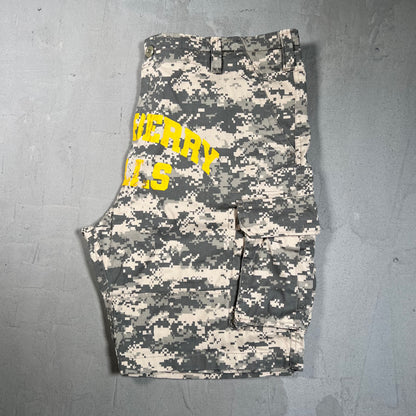 GV Gallery Raspberry Hills Digi Camo Cargo Shorts Size Large USED x17590