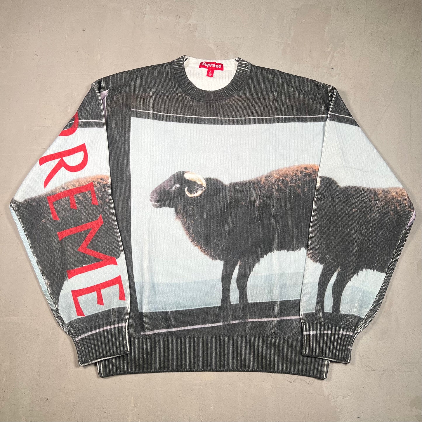 Supreme Damien Hirst Black Sheep Sweater (2025) Size Large NEW x17158