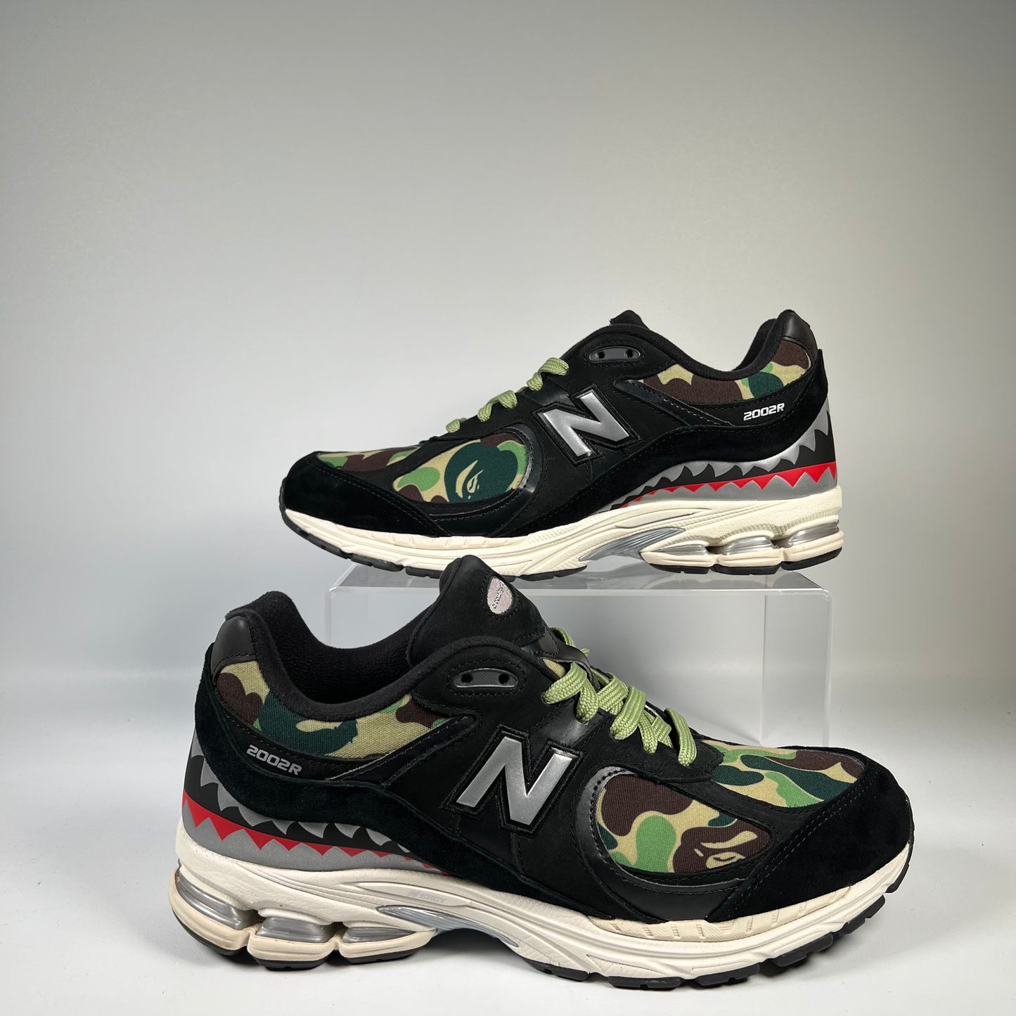 New Balance 2002R BAPE Black (2021) Size 11 USED s19587