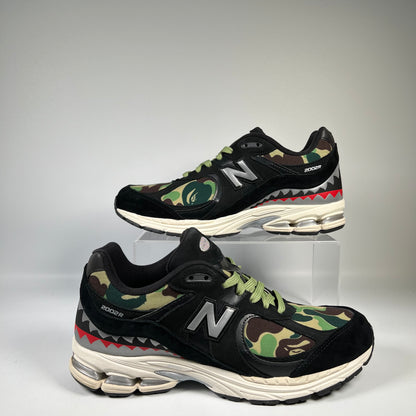 New Balance 2002R BAPE Black (2021) Size 11 USED s19587