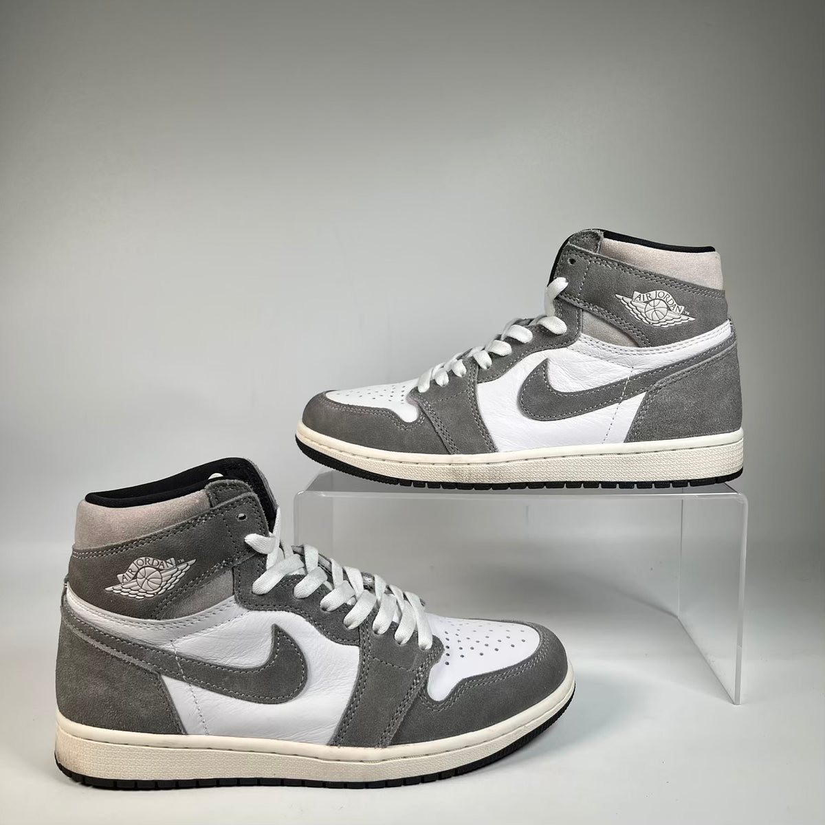 Jordan 1 High Washed Black (2023) Size 7.5 USED s23412