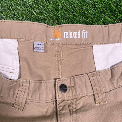 Carhartt Cargo Tan Shorts Size 44 USED v18088